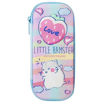 Пенал 3D "Humster", откидная планка,  22 х 10 х 5 см - фото 2