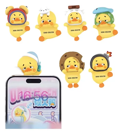 Коллекционная фигурка на монитор "Расстроенная утка" 6,5см, 12-1983-1, Blind Box, 1983 Toys, 15+ - фото 11
