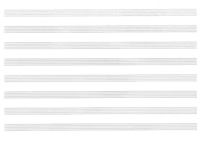 Тетрадь для нот Listoff, "Пианист", А4, 16 листов - фото 2