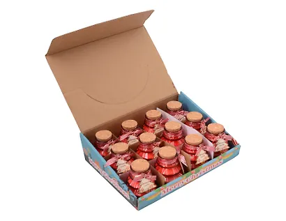 Новогодняя свеча в баночке Рождество (5х7) - фото 2