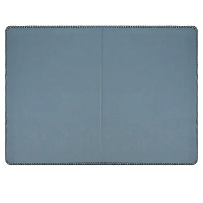 Ежедневник недат. А5 160л "Вся жизнь кино" Пике серо-голубой, кожзам, тв.переплет, тиснение фольгой, офсет, ляссе - фото 4