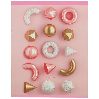 Тетрадь в клетку Listoff, "Розовая коллекция", 48 листов, в ассортименте - фото 5