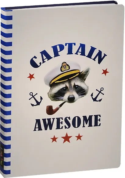 Блокнот "Captain Awesome: Енот" - фото 1