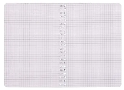 Тетрадь 80л кл. "Naval" евроспираль, пласт.обл. - фото 3