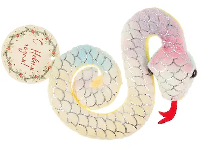 Мягкая игрушка Символ года Змейка с градиентом (13х9) (12-1253-202405-SN1) - фото 8