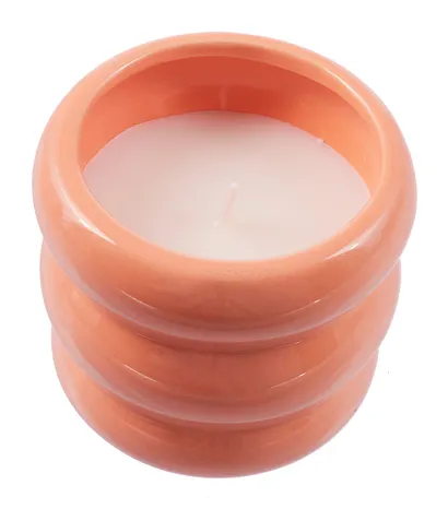 Свеча ароматическая в стакане «Melon Peach», 190г, коробка - фото 4