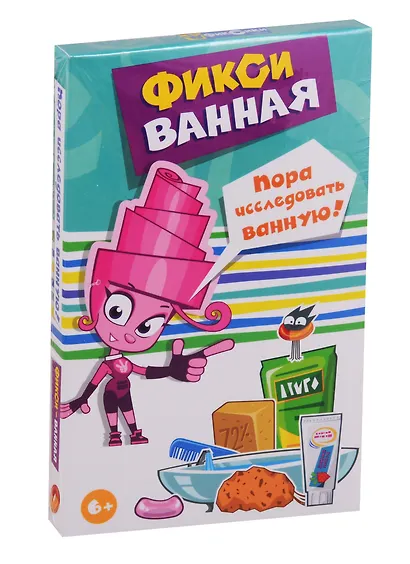 Настольная игра «Фикси-ванная Пора исследовать ванную», Magellan - фото 1