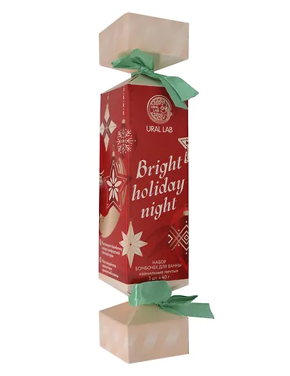 Набор бомбочек Bright holiday night Ванильные Мечты (3х40гр) - фото 1