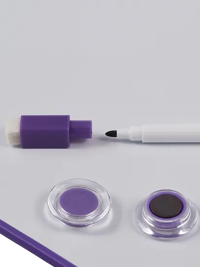 Доска магнитно-маркерная А4 "Pastel", 2 магнита, маркер, Yoi - фото 10