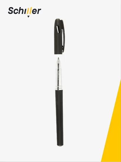 Ручка шариковая Schiller, Bright, синяя 1 мм, в ассортименте - фото 2