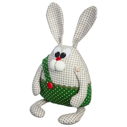 Набор для изготовления мягкой игрушки ТМ Малиновый Слон Зайчик Сёма ТК-003 - фото 4