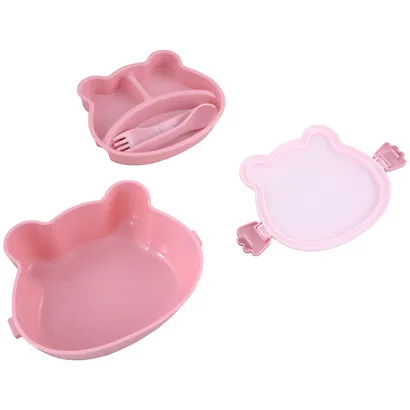 Ланч-бокс Котенок 450 мл (пластик) (14х19) - фото 3