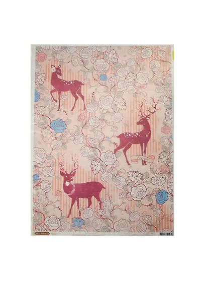 Рис. бумага для декупажа Craft Premier Принц леса (CP00232) (А3) (25г/м) (упаковка) - фото 1