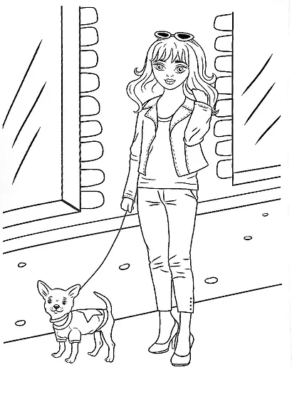 Суперраскраска с наклейками. Для девочек - фото 2