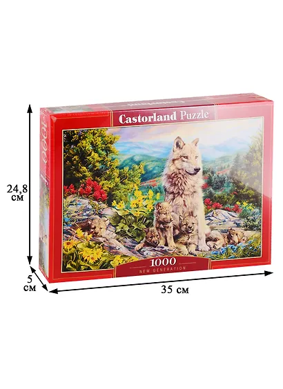 Пазл Castorland 1000 эл. 68*47см. Потомство - фото 2