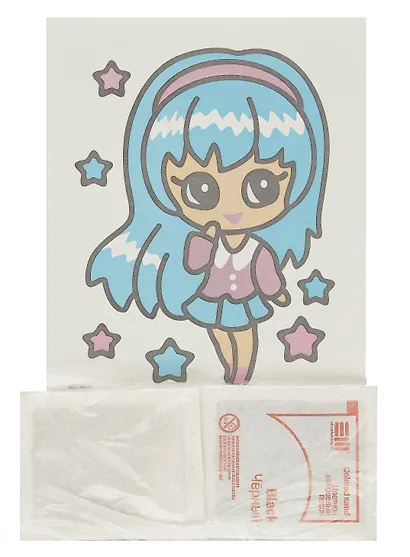 Набор для творчества. Картина из цветного песка. Фреска Аниме "Звездочка" - фото 3