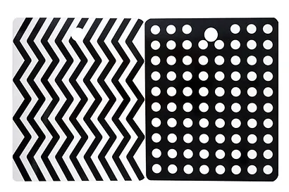 Книжка-раскладушка. Развиваем зрение и внимание с рождения до 6 месяцев - фото 3