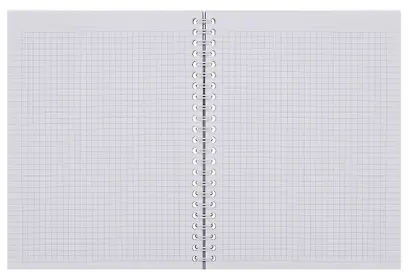 Тетрадь «View», 120 листов в клетку, небо, спираль - фото 2