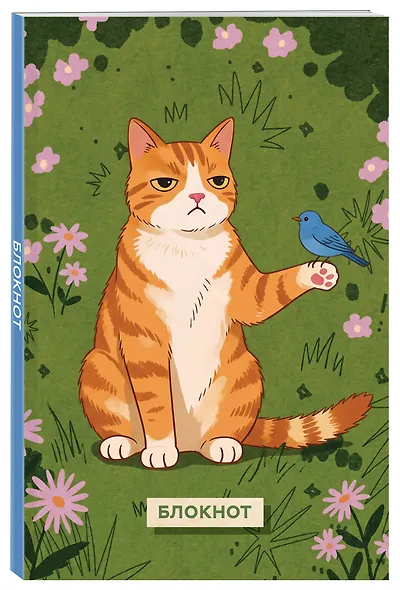 Блокнот с котом. Терплю как могу (А5, мягкая обложка, 64 л.) - фото 2