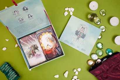 Ostara Tarot / Таро Остары (78 карт с серебряным обрезом и руководство для гадания) - фото 9