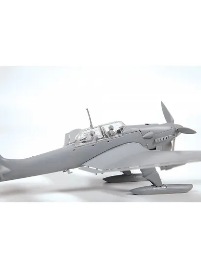 Сборная модель ЗВЕЗДА Немецкий пикирующий боибардировщик Юнкерс Ju-87/U4 на лыжах - фото 5