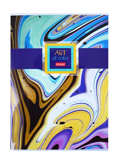 Тетрадь в клетку Hatber, "Воздушные облака", А4, 96 листов, в ассортименте - фото 5