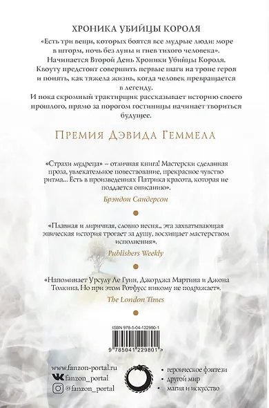 Страхи мудреца. Том 1 - фото 2