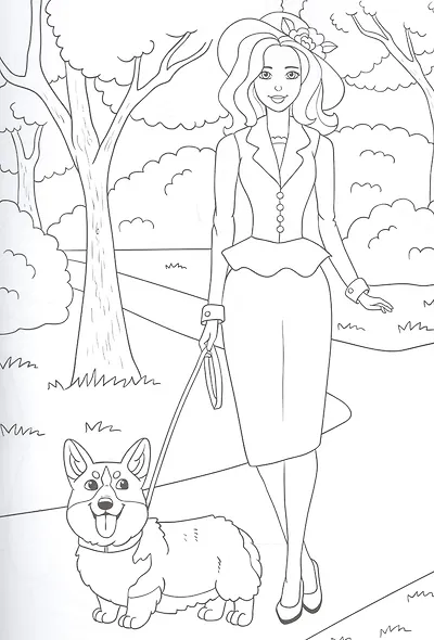 СУПЕРРАСКРАСКА. СТИЛЬНЫЕ ДЕВЧОНКИ - фото 5