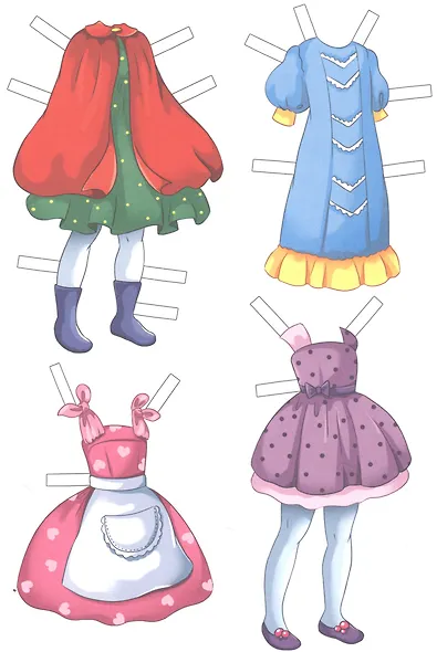 ВЫРЕЗАЛКА-НАРЯЖАЛКА. КРАСНАЯ ШАПОЧКА - фото 3