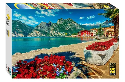 Пазл 500 "Озеро Гарда, Италия" - фото 1
