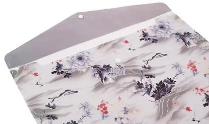 Папка-конверт А4 на кнопке "Landscape", в ассортименте - фото 3