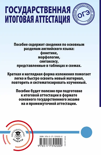 ОГЭ. Английский язык. Весь школьный курс в таблицах и схемах для подготовки к основному государственному экзамену - фото 2