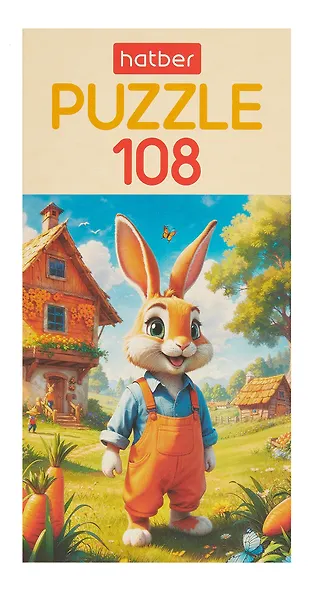 Пазл 108 элементов  "Братец кролик" 210х300мм - фото 2