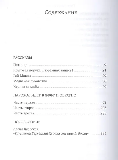 Пароход идет в Яффу и обратно. Рассказы и повесть - фото 2