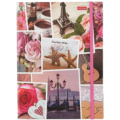 Тетрадь в клетку Hatber, Memory of heart, 80-50 листов - фото 1