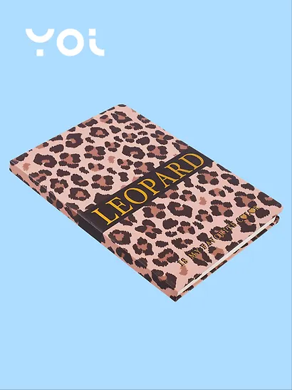 Книга для записей А5 80 листов в клетку, "Leopard" - фото 2
