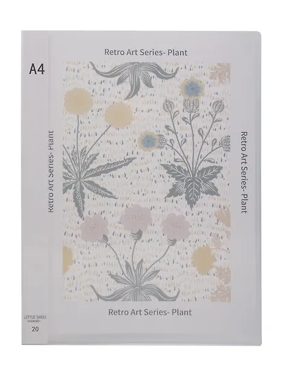 Папка 20ф "Flowers", ассорти - фото 5