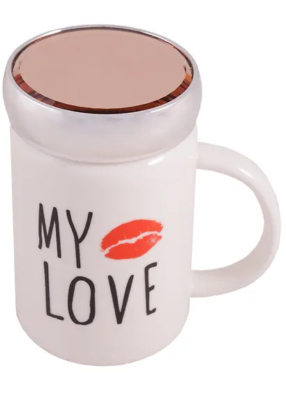 Сувенир, Термокружка "My ..." с зеркальной крышкой 300мл в ассортименте 12-07501-HD250A-3 - фото 3