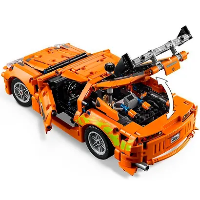 42204 Конструктор детский LEGO Technic Форсаж: Тойота Супра MK4, 810 деталей, возраст 9+ - фото 6