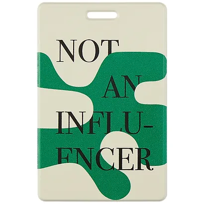 Чехол для карточек Not an influencer - фото 1