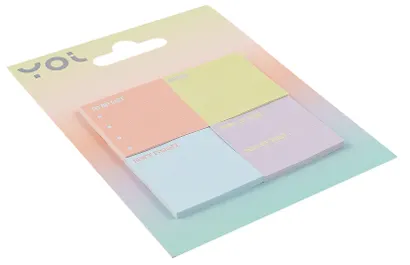 Закладки самоклеящиеся Yoi, Sunset, 4 цвета - фото 3