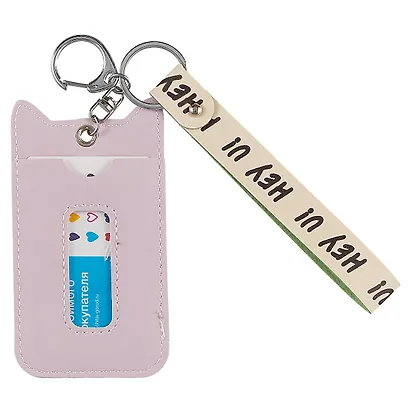 Чехол для карточек с ушками Мордочка котика Meow (PU) (11×7) (12-7260A-5) - фото 2