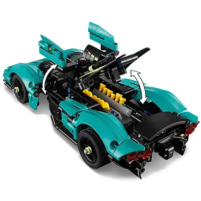 42208 Конструктор детский LEGO Technic Спорткар Aston Martin Valkyrie, 707 деталей, возраст 9+ - фото 7