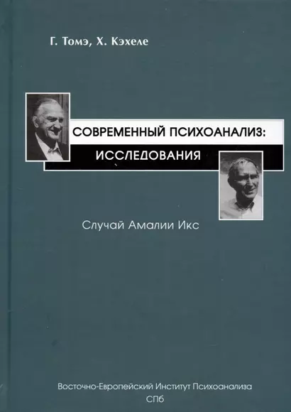 Современный психоанализ: Исследования. Случай Амалии Икс - фото 1