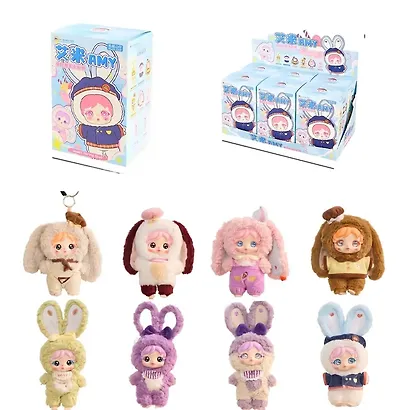 Игрушка SAMUEL Девочка с ушками (17см) (пластик, текстиль) (Blind Box) (12-81013-202510-SPT-02) - фото 1