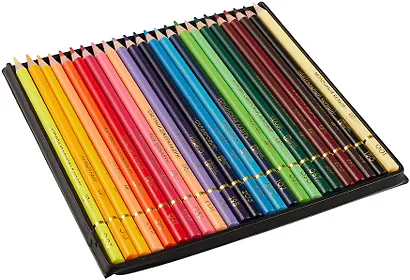 Карандаши цветные 24цв "Clasic", упак. ассорти, к/к., Феникс+ - фото 4