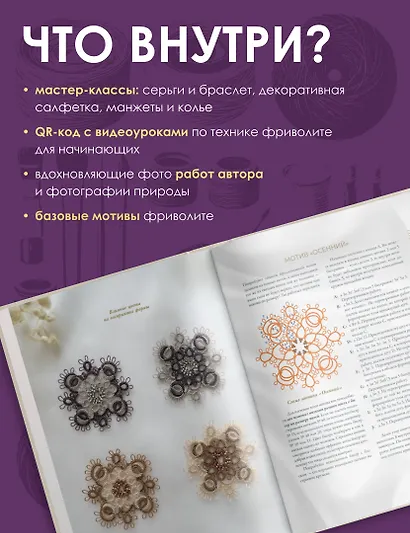 Фриволите. Тонкое кружево, вдохновляющие мастер-классы - фото 4