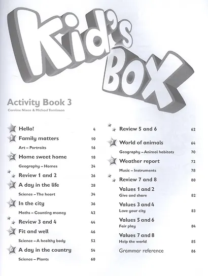 Kids Box. British English. Activity Book 3 with Online Resources. Updated Second Edition - фото 2