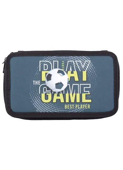 Пенал 2отд. "Play The Game" 19*11, молния, п/э - фото 2