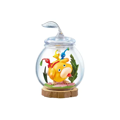Фигурка коллекционная Re-ment Диорама в колбе Пикмин PIKMIN Terrarium, в ассортименте  (71810) - фото 3